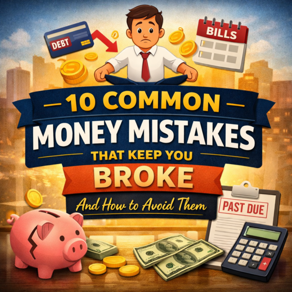 10 Common Money Mistakes That Keep You Broke (And Proven Ways to Avoid Them)