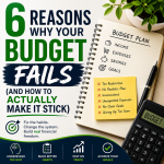 6 Reasons Why Your Budget Fails (And How to Actually Make It Stick)