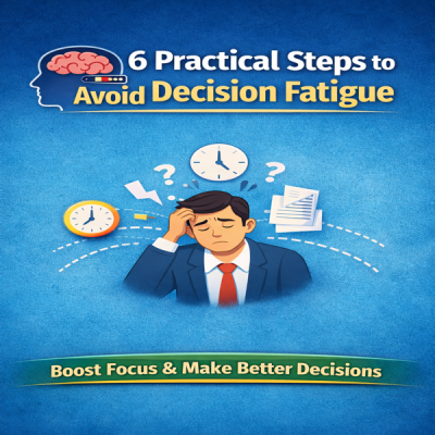 6 Practical Steps to Avoid Decision Fatigue