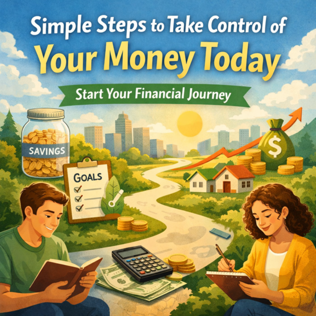 Simple Steps to Take Control of Your Money Today and Start Your Financial Journey
